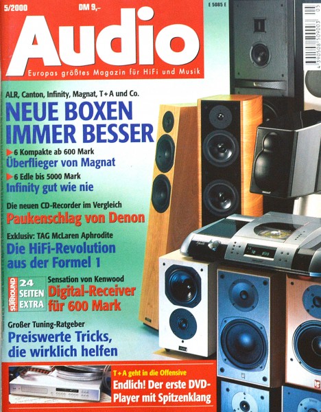 Audio 5/2000 Zeitschrift