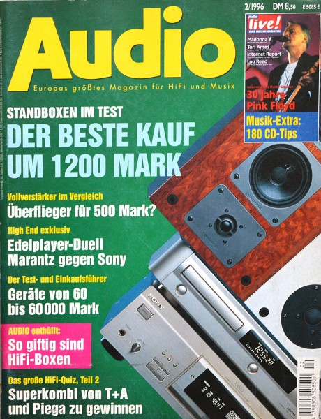 Audio 2/1996 Zeitschrift