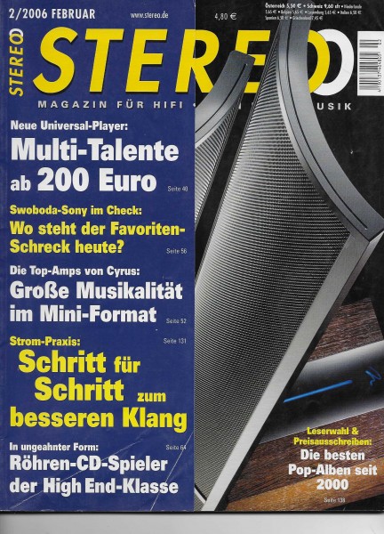 Stereo 2/2006 Zeitschrift