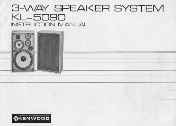 Kenwood KL-5090 Bedienungsanleitung