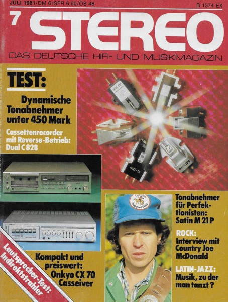 Stereo 7/1981 Zeitschrift