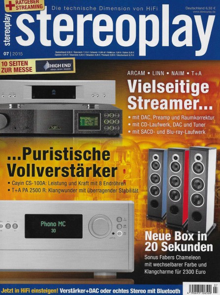 Stereoplay 7/2015 Cover