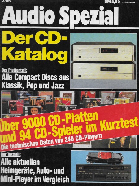 Audio Spezial 2/1986 Cover