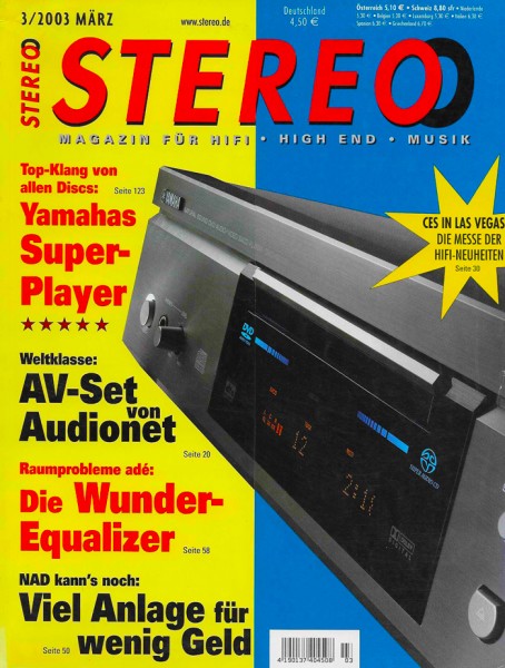 Stereo 3/2003 Zeitschrift