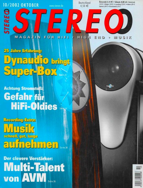 Stereo 10/2002 Zeitschrift