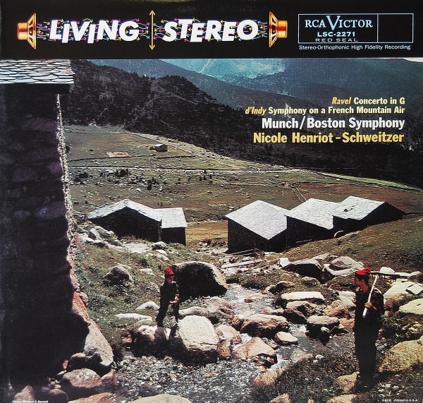 Ravel - Concerto in G - D'Indy - Symphony on a French Mountain Air/Munch