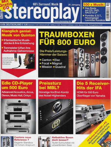 Stereoplay 10/2006 Cover