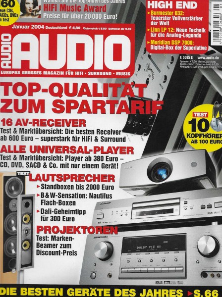 Audio 1/2004 Cover