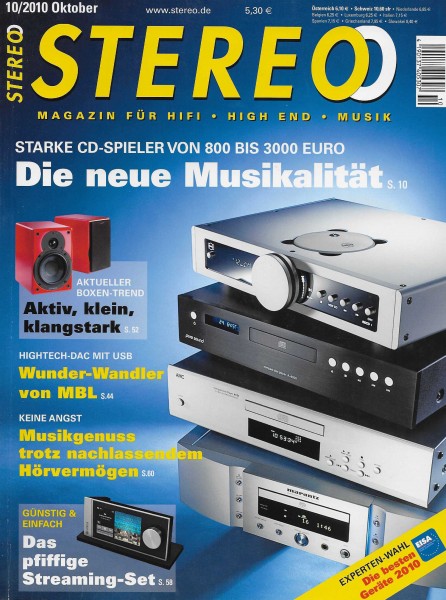 Stereo 10/2010 Zeitschrift