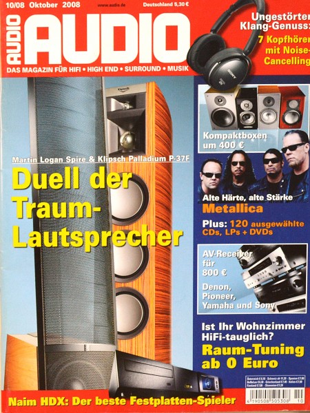 Audio 10/2008 Zeitschrift