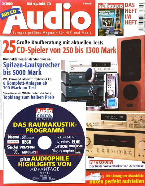Audio 2/2000 Zeitschrift