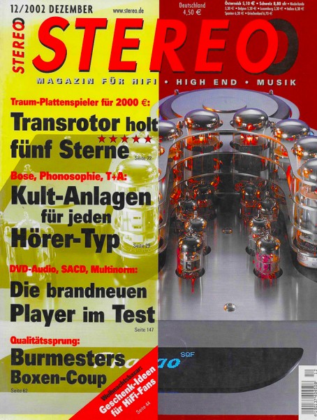 Stereo 12/2002 Zeitschrift