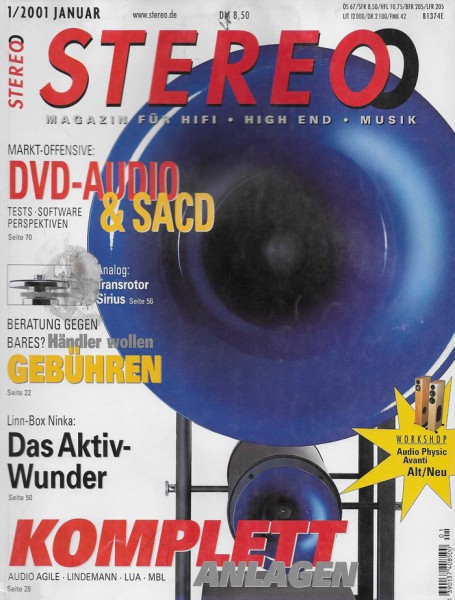 Stereo 1/2001 Zeitschrift