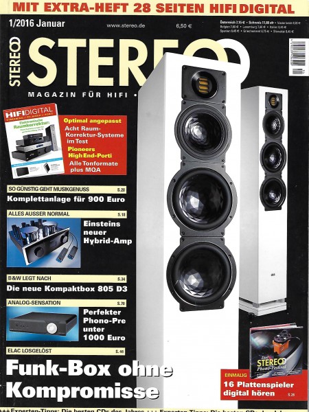 Stereo 1/2016 Zeitschrift