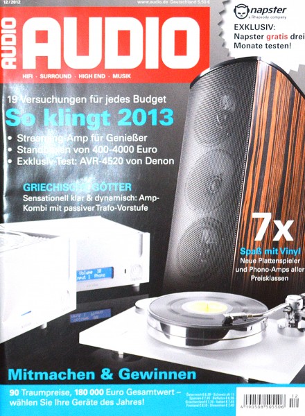 Audio 12/2012 Zeitschrift