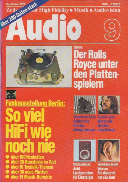 Audio 9/1979 Zeitschrift