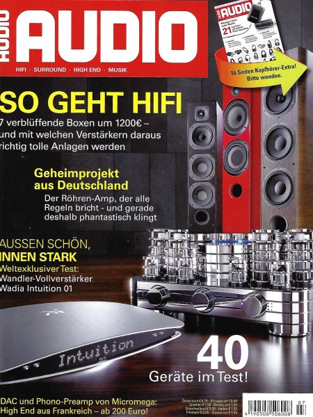 Audio 7/2013 Zeitschrift