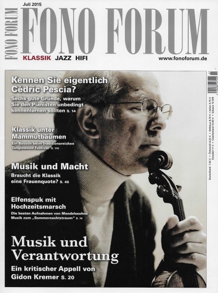Fono Forum 7/2015 Zeitschrift