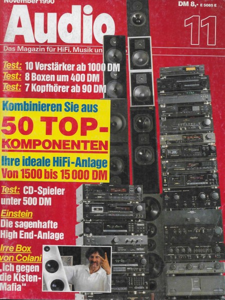 Audio 11/1990 Zeitschrift