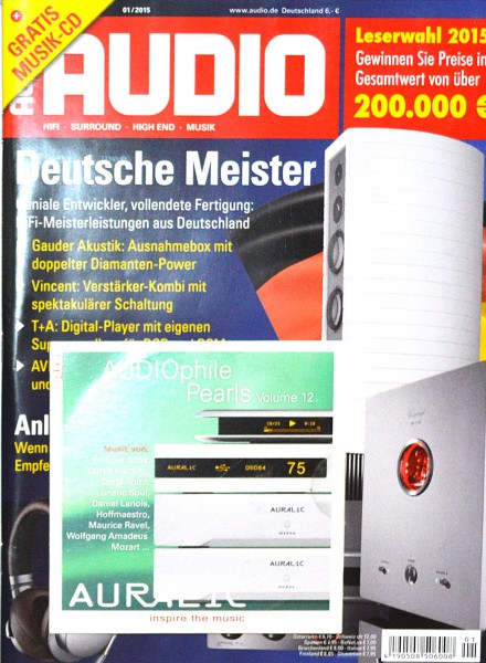 Audio 1/2015 Zeitschrift