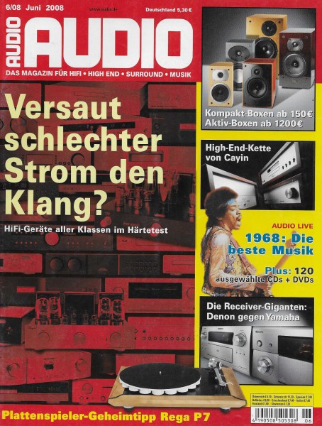 Audio 6/2008 Cover