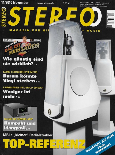 Stereo 11/2010 Zeitschrift