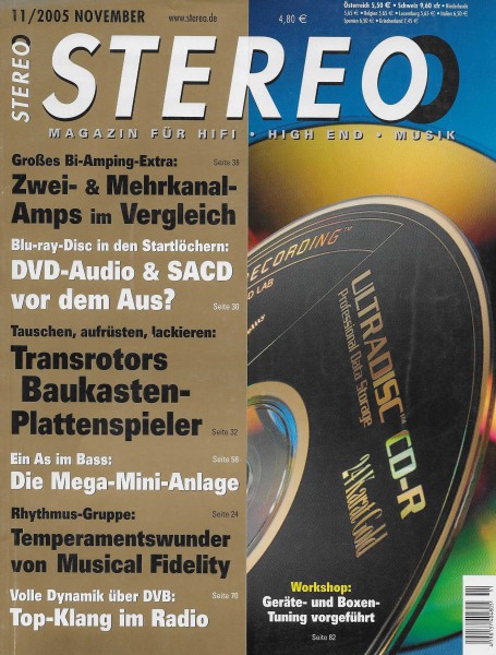 Stereo 11/2005 Zeitschrift