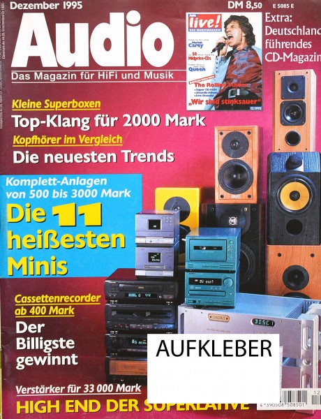 Audio 12/1995 Zeitschrift