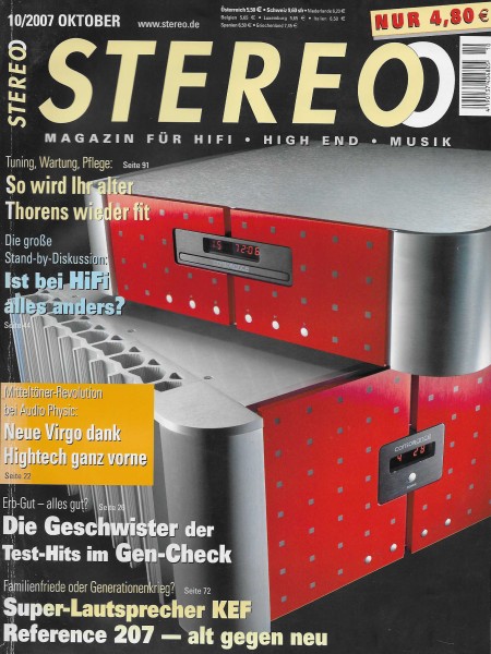 Stereo 10/2007 Zeitschrift