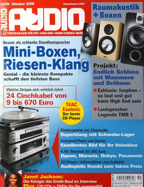 Audio 10/2006 Zeitschrift