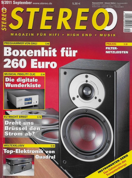 Stereo 9/2011 Zeitschrift