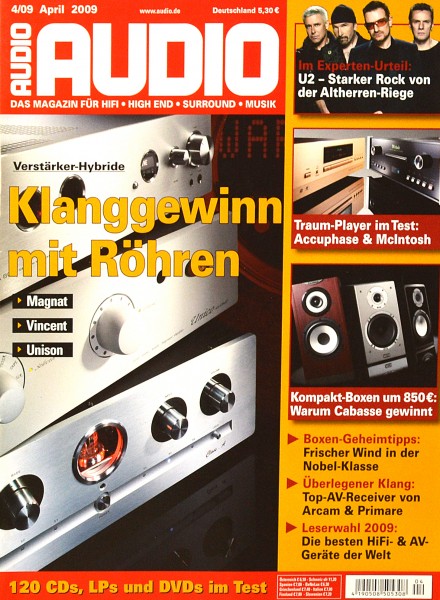 Audio 4/2009 Zeitschrift