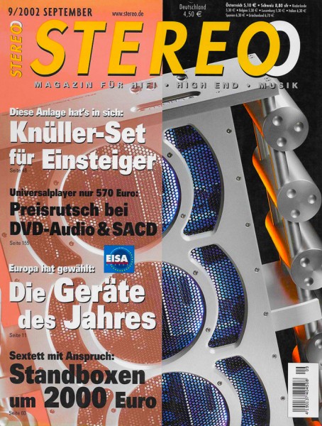 Stereo 9/2002 Zeitschrift