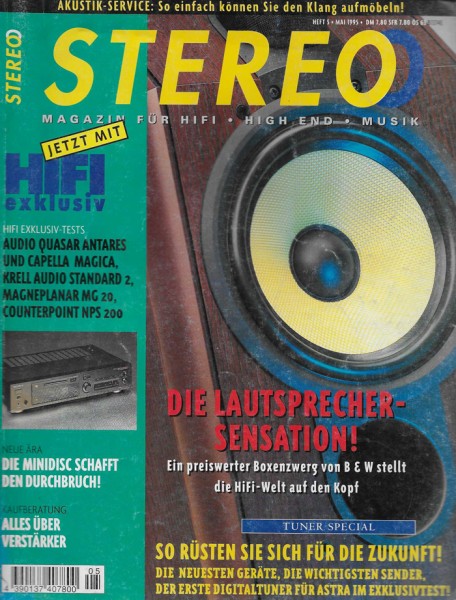 Stereo 5/1995 Zeitschrift