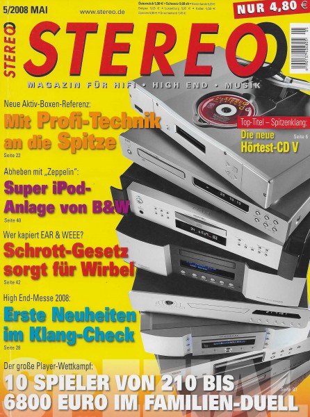 Stereo 5/2008 Zeitschrift