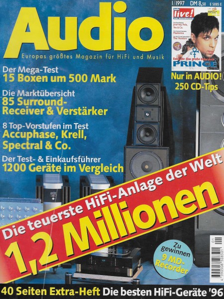 Audio 1/1997 Cover