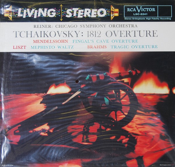 Tchaikovsky/Mendelssohn/Liszt/Brahms - 1814 Overture / Fingal's Cave Overture/CSO- Reiner (sealed)