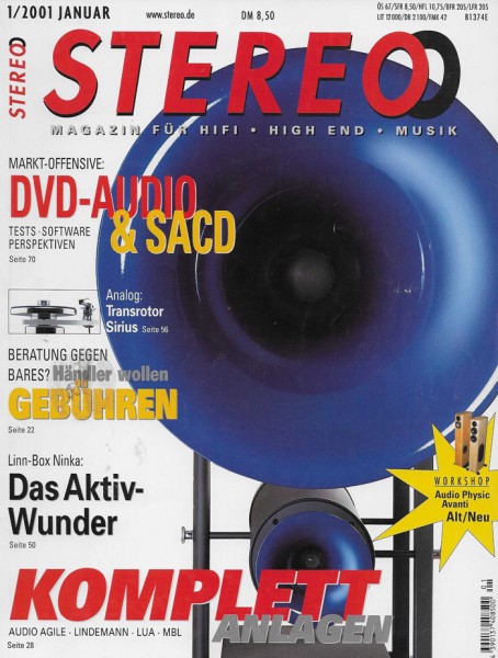Stereo 1/2001 Zeitschrift