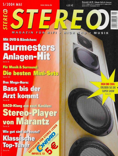 Stereo 5/2004 Zeitschrift