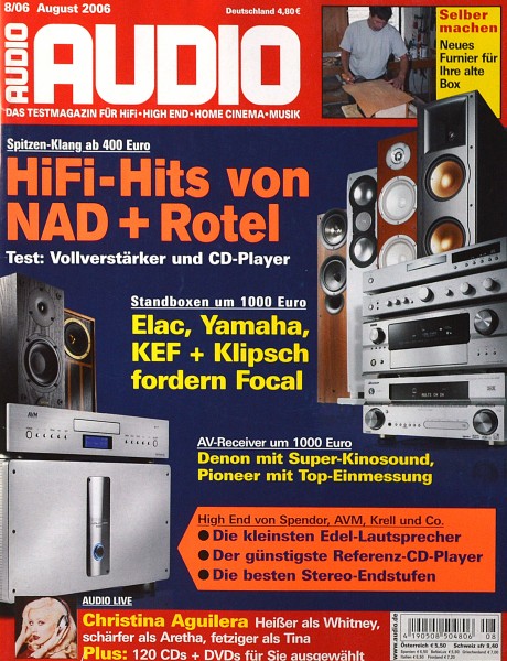 Audio 8/2006 Zeitschrift