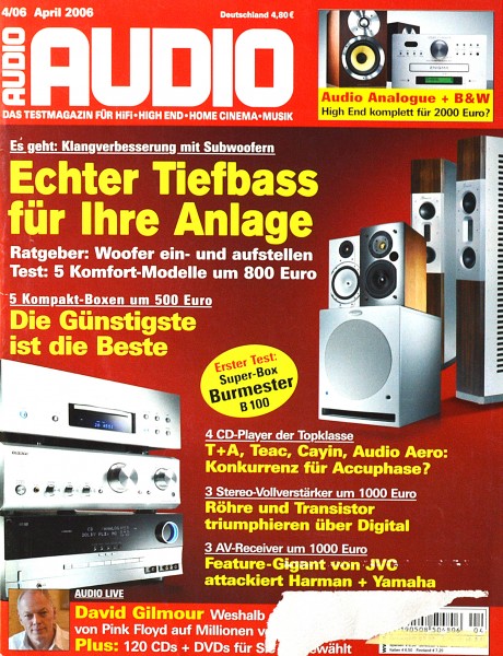 Audio 4/2006 Zeitschrift