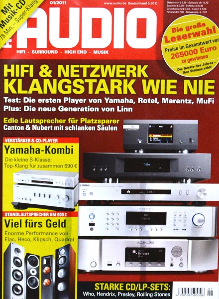 Audio 1/2011 Zeitschrift