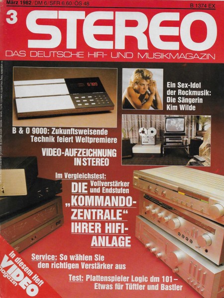 Stereo 3/1982 Zeitschrift