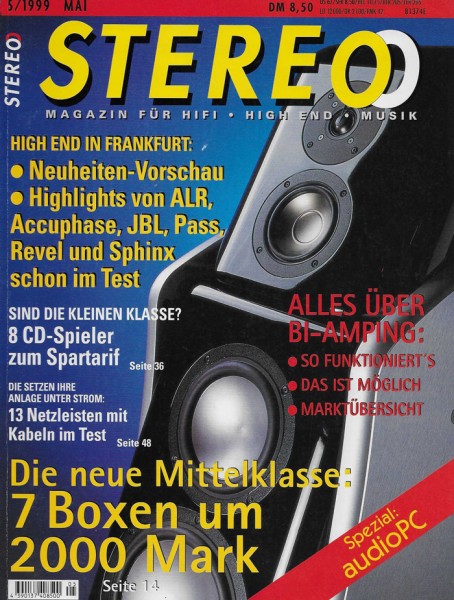 Stereo 5/1999 Zeitschrift