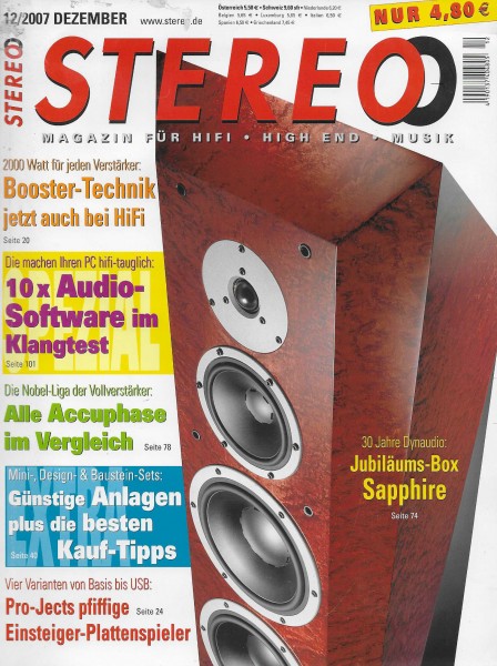 Stereo 11/2007 Zeitschrift