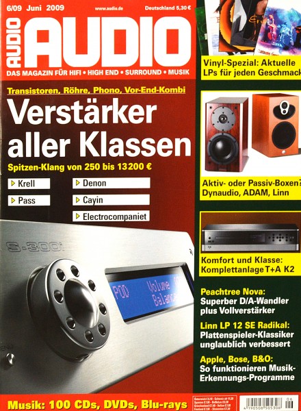 Audio 6/2009 Zeitschrift