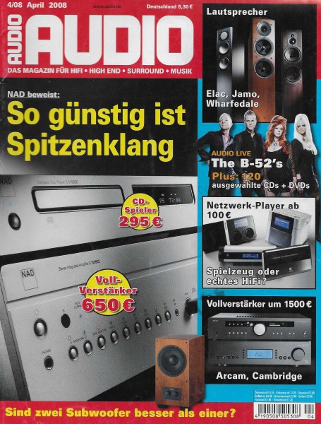 Audio 4/2008 Cover