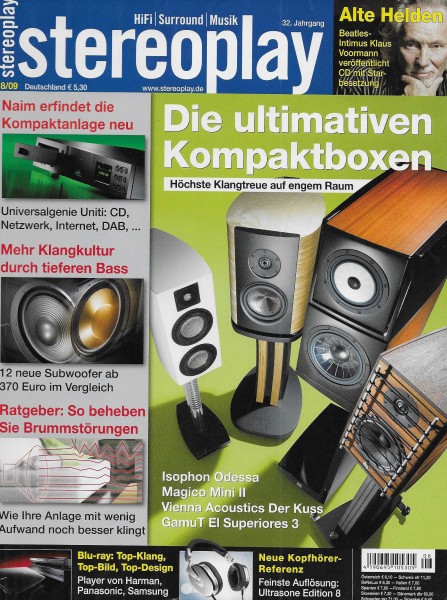 Stereoplay 8/2009 Cover