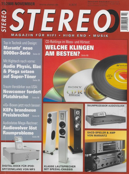Stereo 11/2008 Zeitschrift