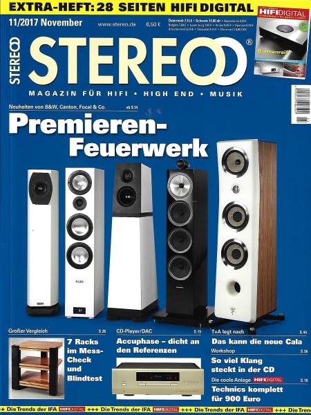 Stereo 11/2017 Zeitschrift